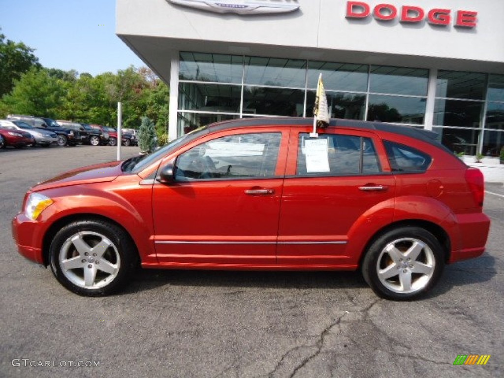 Sunburst Orange Pearl 2007 Dodge Caliber R/T AWD Exterior Photo #70853592