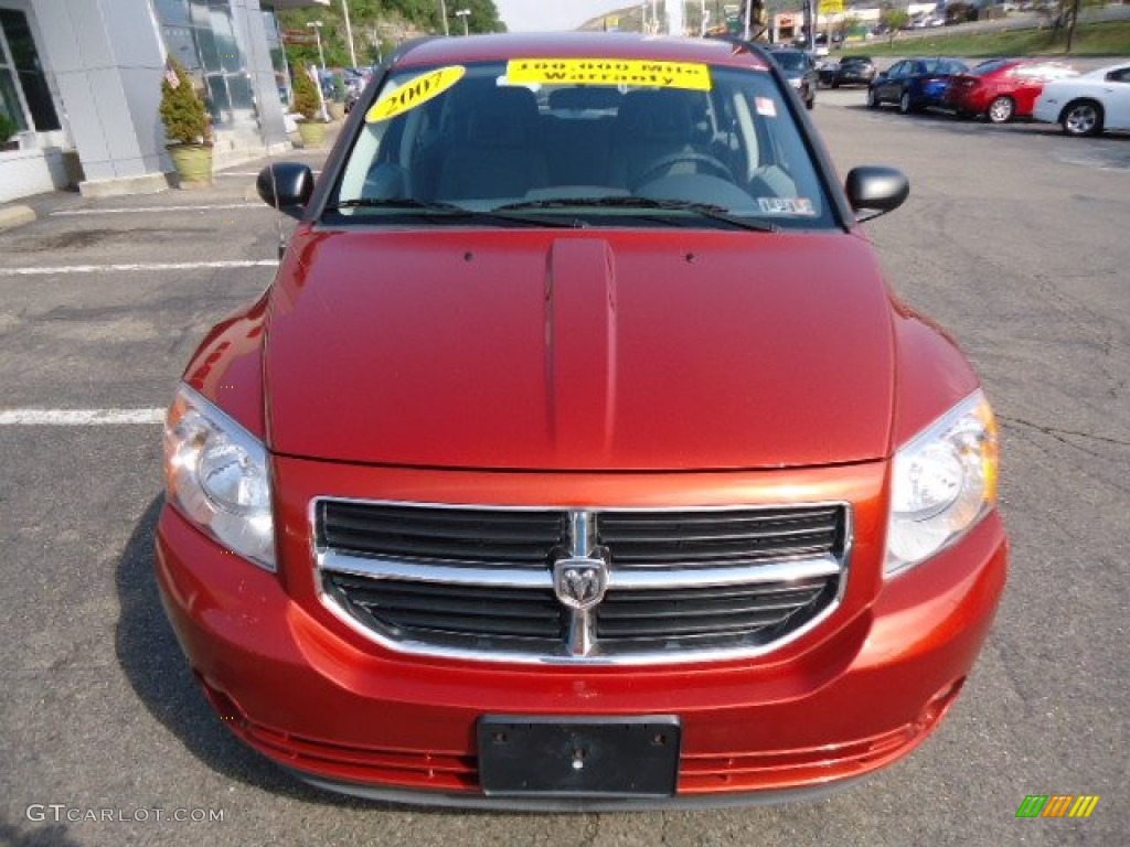 Sunburst Orange Pearl 2007 Dodge Caliber R/T AWD Exterior Photo #70853682