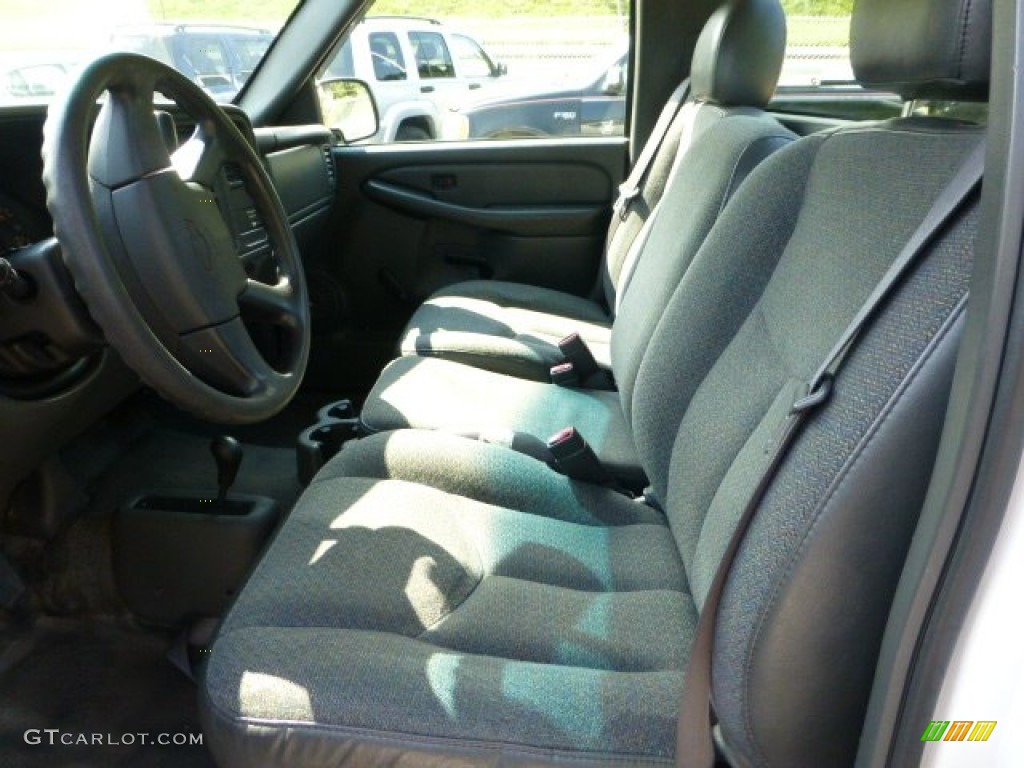 2003 Silverado 1500 LS Regular Cab 4x4 - Summit White / Dark Charcoal photo #5