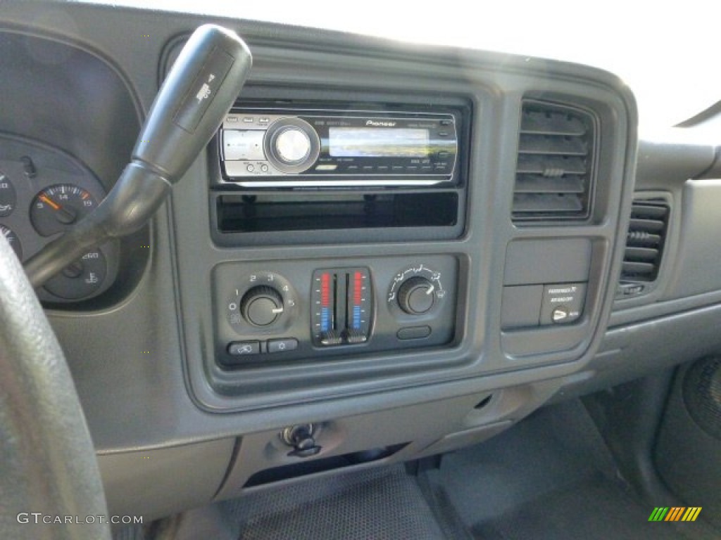 2003 Silverado 1500 LS Regular Cab 4x4 - Summit White / Dark Charcoal photo #9