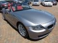 2006 Silver Grey Metallic BMW Z4 3.0i Roadster  photo #15