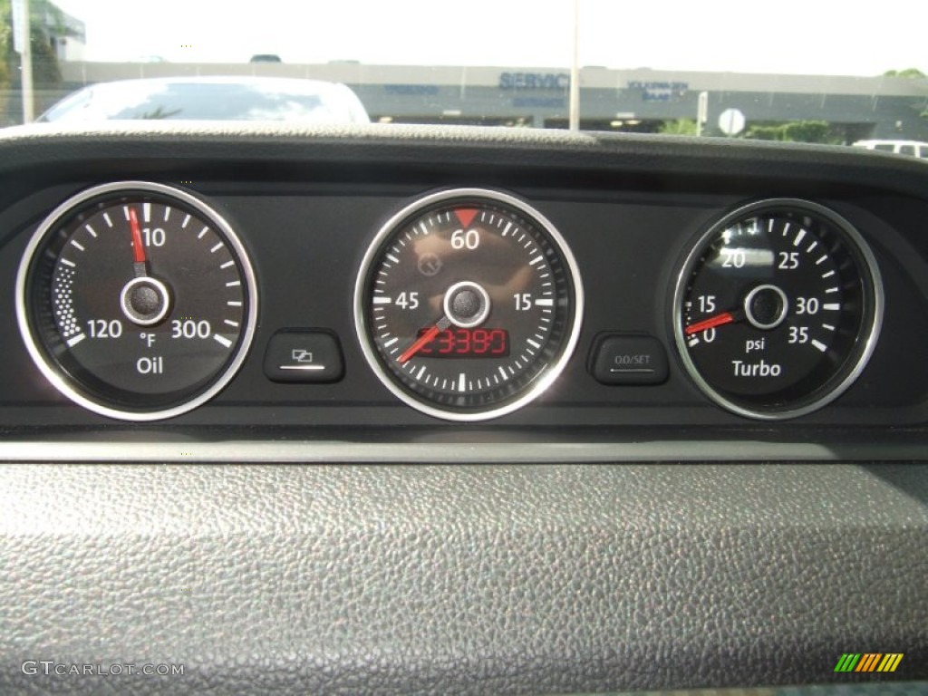 2012 Volkswagen Beetle Turbo Gauges Photo #70855623