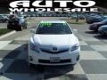 2011 Super White Toyota Camry Hybrid  photo #2