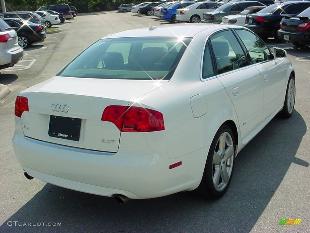 2008 A4 2.0T Special Edition Sedan - Ibis White / Black photo #5