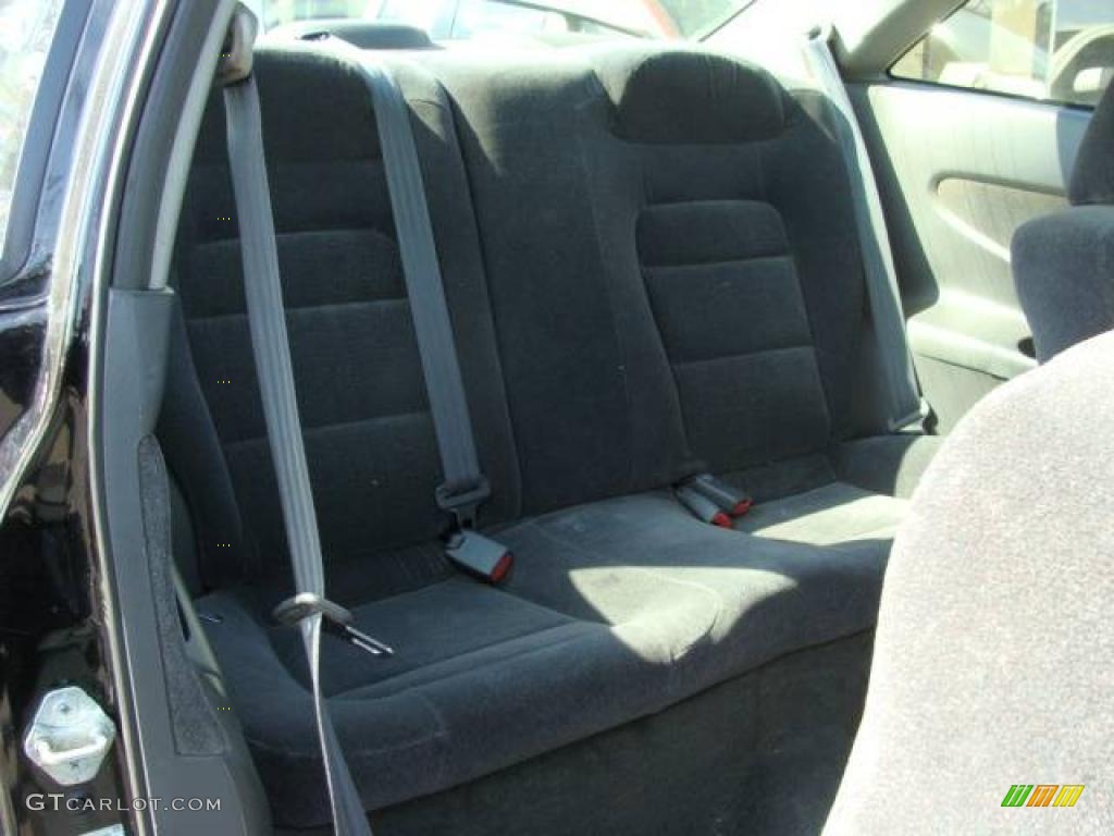1999 Accord LX V6 Coupe - Flamenco Black Pearl / Charcoal photo #12