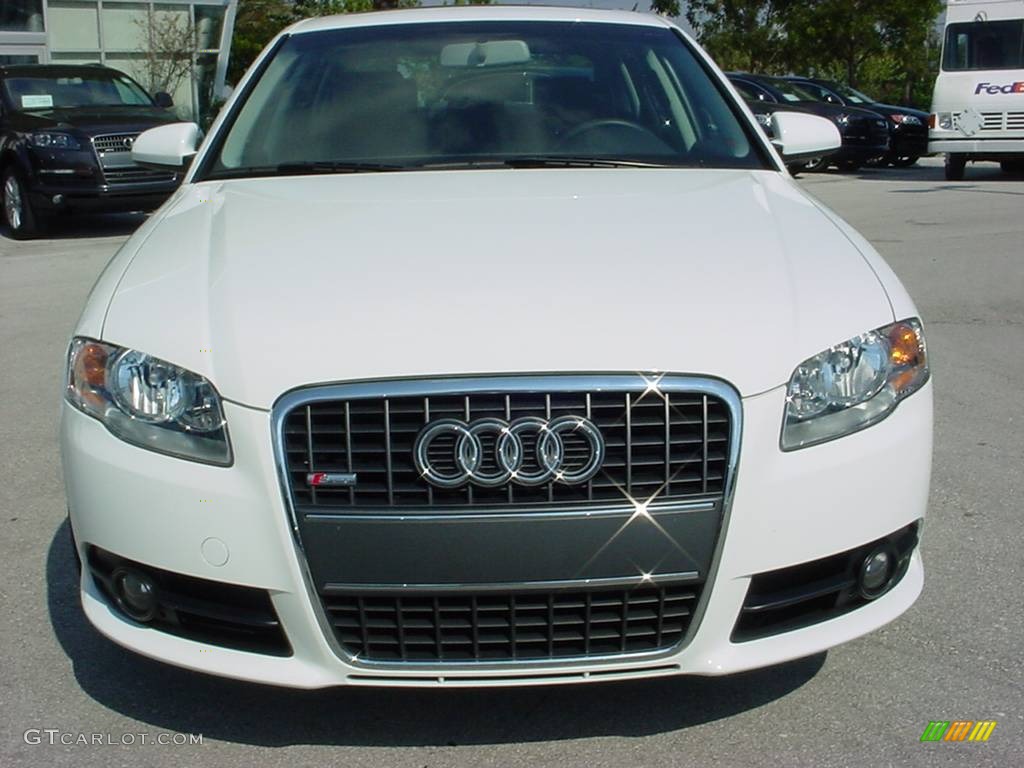 2008 A4 2.0T Special Edition Sedan - Ibis White / Black photo #8