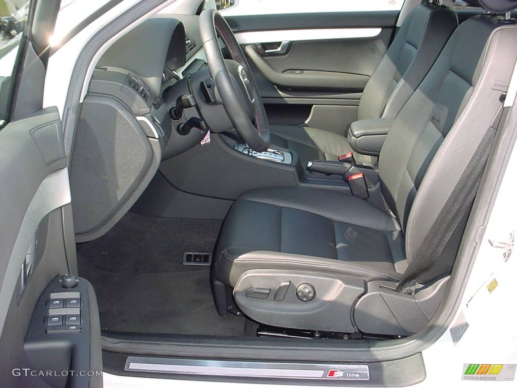 2008 A4 2.0T Special Edition Sedan - Ibis White / Black photo #9