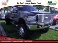 2006 Dark Shadow Grey Metallic Ford F350 Super Duty Lariat Crew Cab 4x4 Dually  photo #1