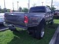 2006 Dark Shadow Grey Metallic Ford F350 Super Duty Lariat Crew Cab 4x4 Dually  photo #16