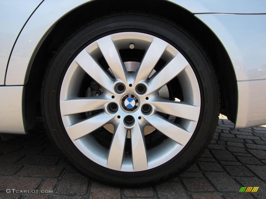 2007 3 Series 328i Sedan - Titanium Silver Metallic / Black photo #27