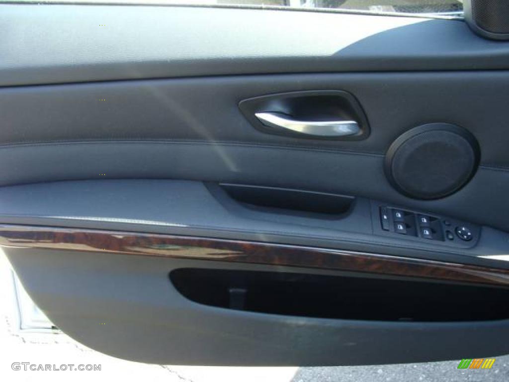 2007 3 Series 335xi Sedan - Titanium Silver Metallic / Black photo #9