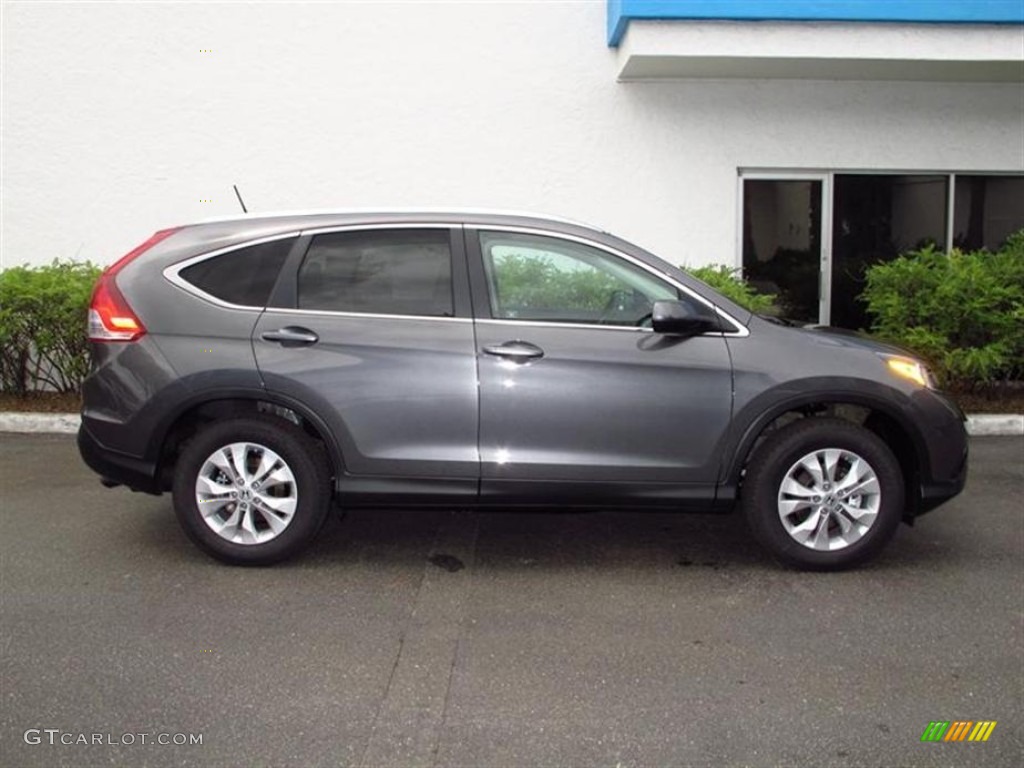 2012 CR-V EX-L - Polished Metal Metallic / Gray photo #2