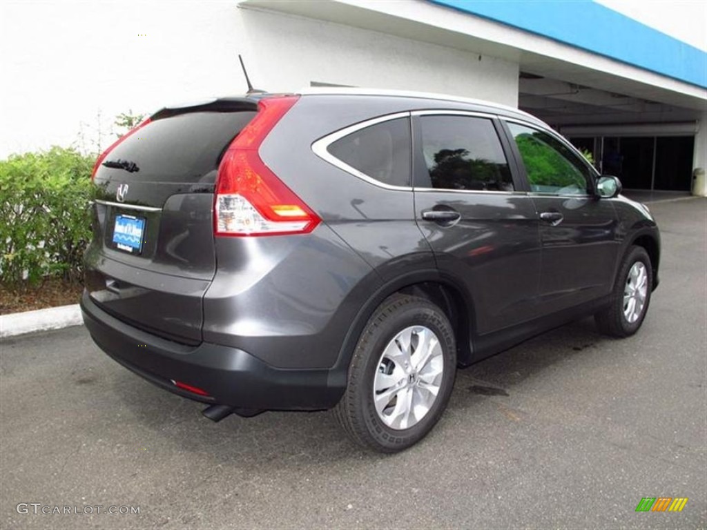 2012 CR-V EX-L - Polished Metal Metallic / Gray photo #3