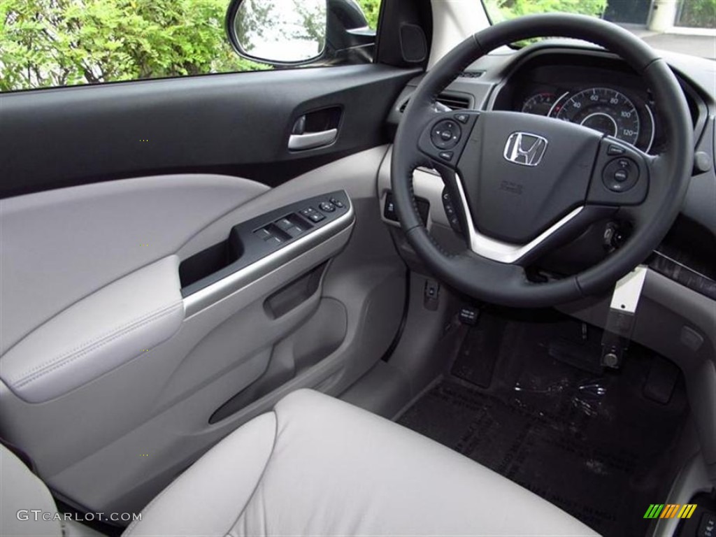 2012 CR-V EX-L - Polished Metal Metallic / Gray photo #5