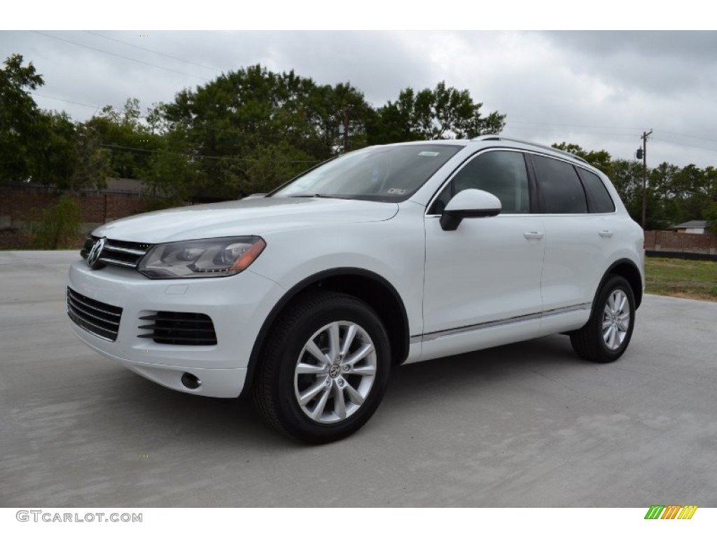 2013 Touareg VR6 FSI Sport 4XMotion - Pure White / Black Anthracite photo #1