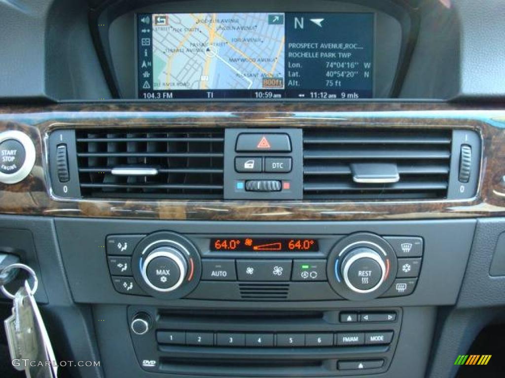 2007 3 Series 335xi Sedan - Titanium Silver Metallic / Black photo #15