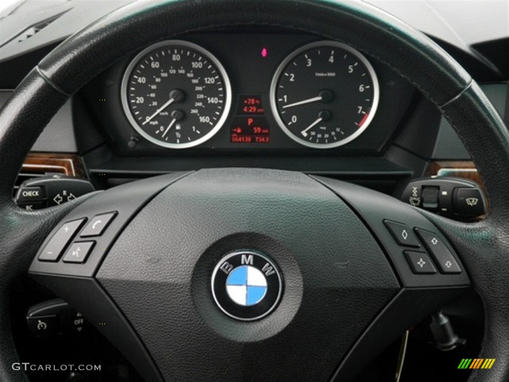 2007 BMW 5 Series 530i Sedan Gauges Photo #70860420