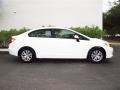 Taffeta White - Civic LX Sedan Photo No. 2