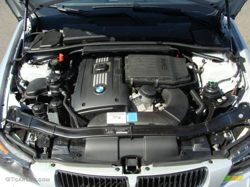 2007 3 Series 335xi Sedan - Titanium Silver Metallic / Black photo #25