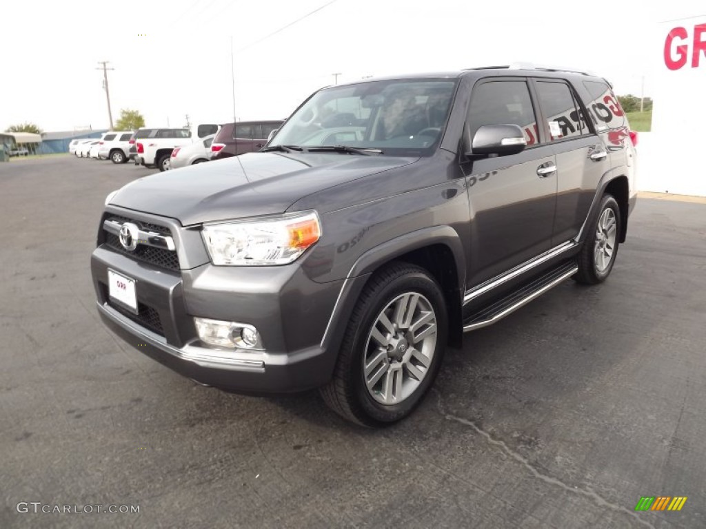 2012 4Runner Limited - Magnetic Gray Metallic / Black Leather photo #3