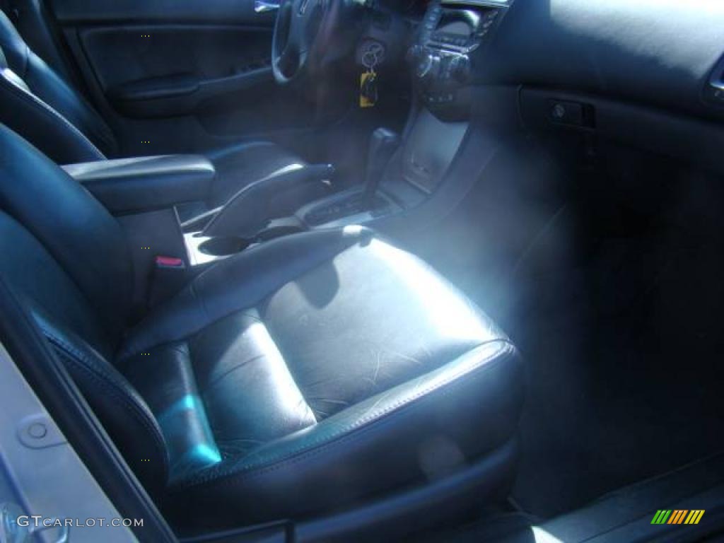 2003 Accord EX Sedan - Satin Silver Metallic / Black photo #9