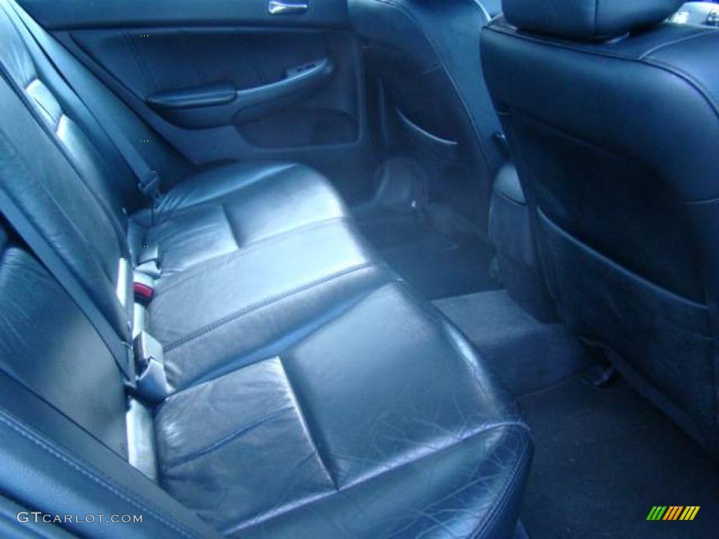 2003 Accord EX Sedan - Satin Silver Metallic / Black photo #10