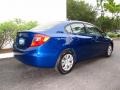 2012 Dyno Blue Pearl Honda Civic LX Sedan  photo #3
