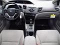 2012 Dyno Blue Pearl Honda Civic LX Sedan  photo #4