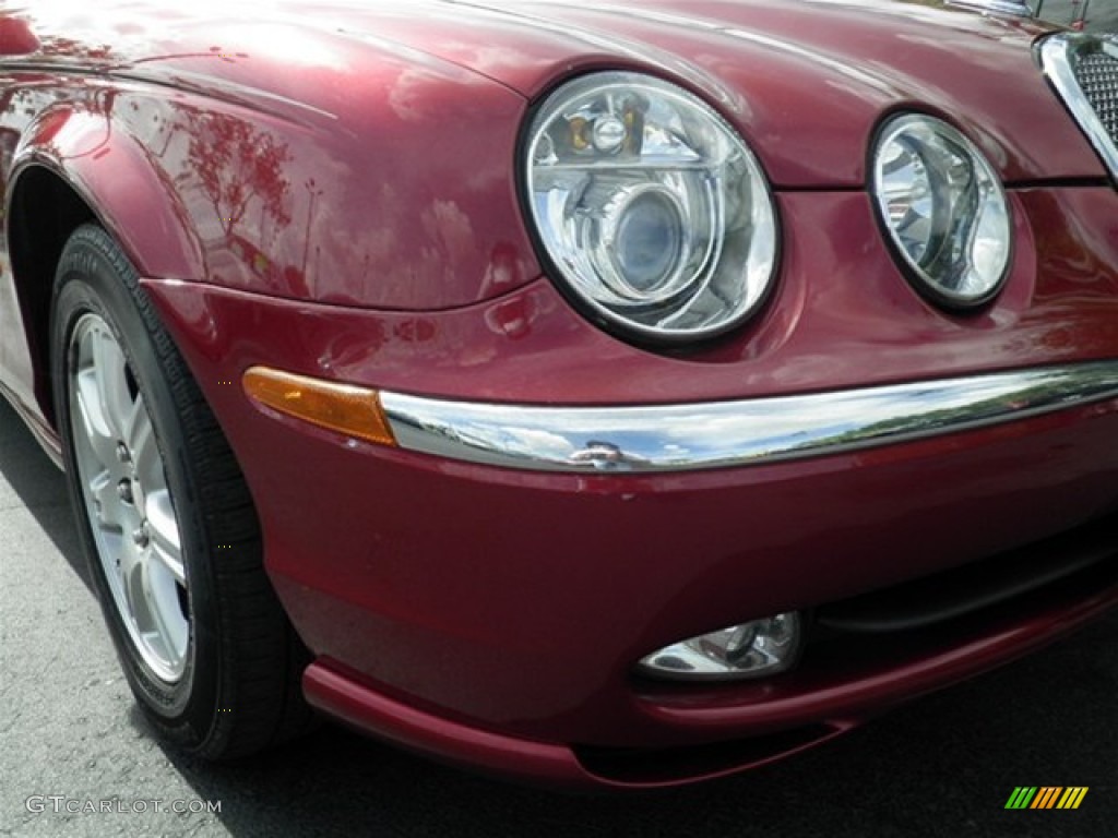 2004 S-Type 3.0 - Radiance Red Metallic / Sand photo #2