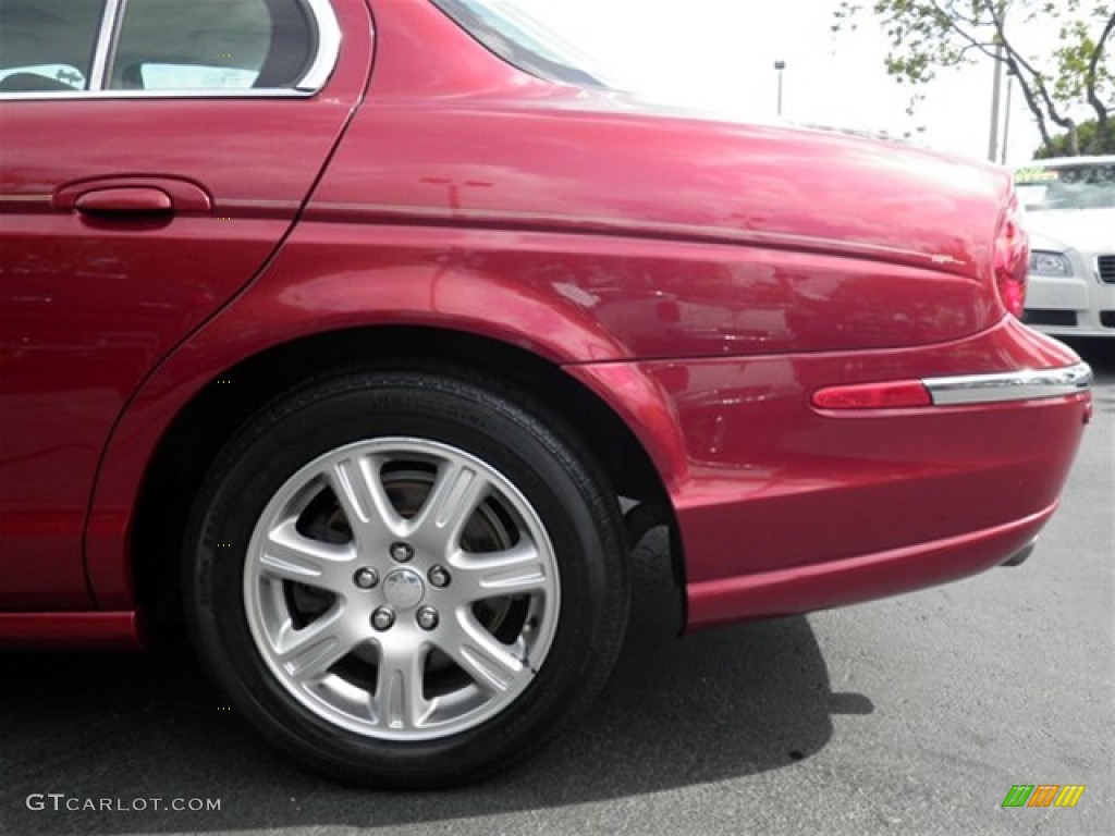 2004 S-Type 3.0 - Radiance Red Metallic / Sand photo #10