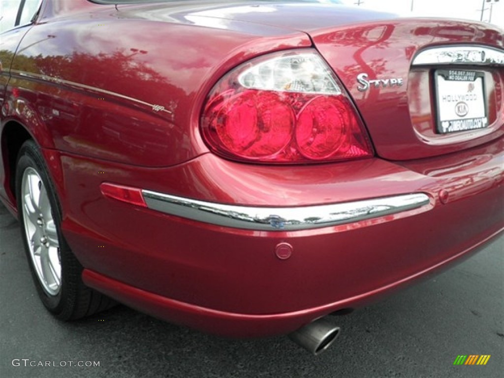 2004 S-Type 3.0 - Radiance Red Metallic / Sand photo #13
