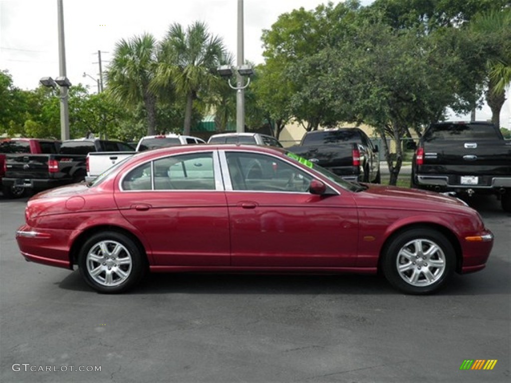 2004 S-Type 3.0 - Radiance Red Metallic / Sand photo #21
