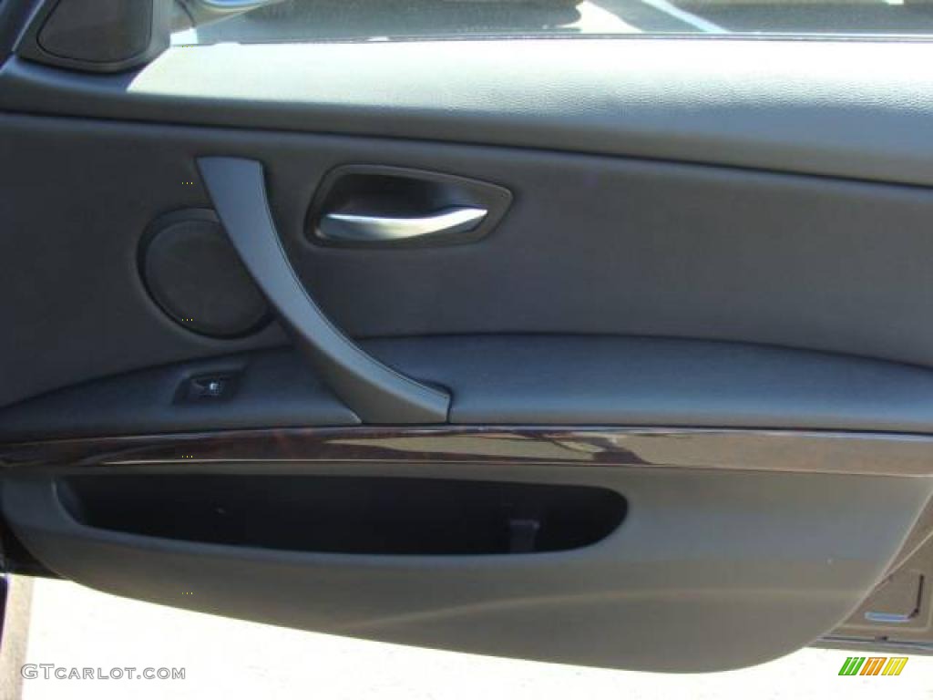 2007 3 Series 328i Sedan - Jet Black / Black photo #21
