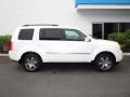 2012 White Diamond Pearl Honda Pilot Touring  photo #2