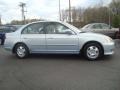 2003 Opal Silver Blue Metallic Honda Civic Hybrid Sedan  photo #7