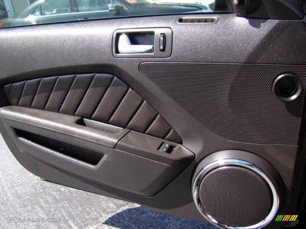 2011 Mustang V6 Premium Coupe - Ebony Black / Charcoal Black photo #13