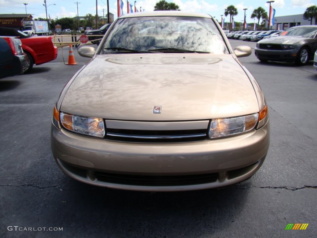 2000 L Series LS Sedan - Medium Gold / Medium Tan photo #3