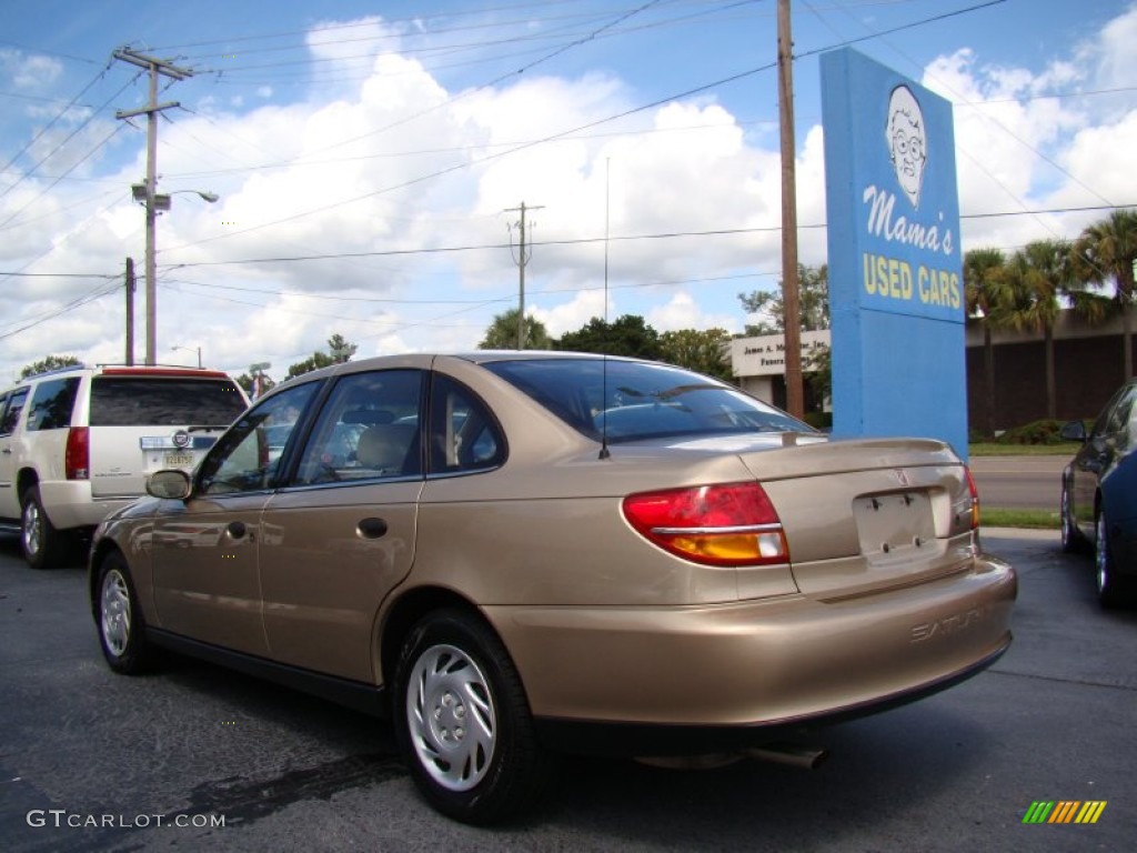 2000 L Series LS Sedan - Medium Gold / Medium Tan photo #6