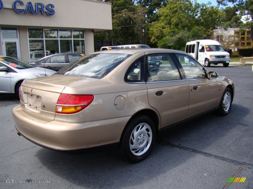 2000 L Series LS Sedan - Medium Gold / Medium Tan photo #8