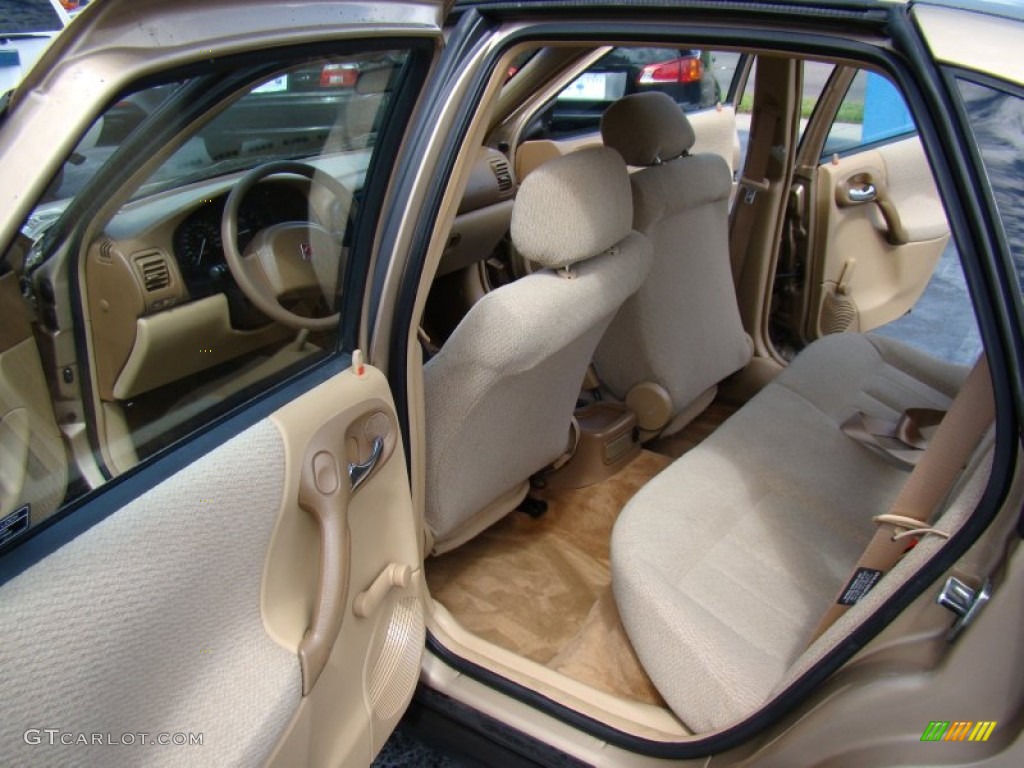 Medium Tan Interior 2000 Saturn L Series LS Sedan Photo #70865443