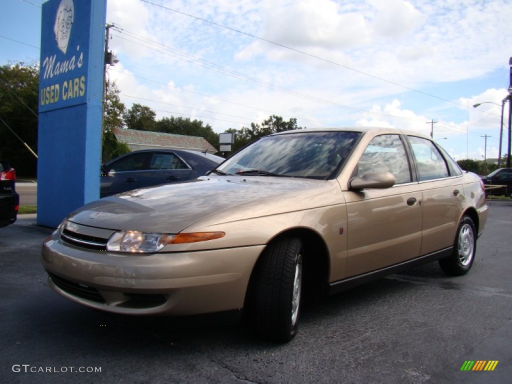 2000 L Series LS Sedan - Medium Gold / Medium Tan photo #25