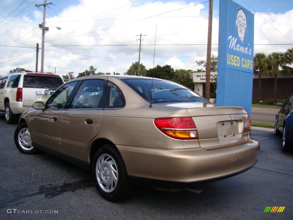 2000 L Series LS Sedan - Medium Gold / Medium Tan photo #26
