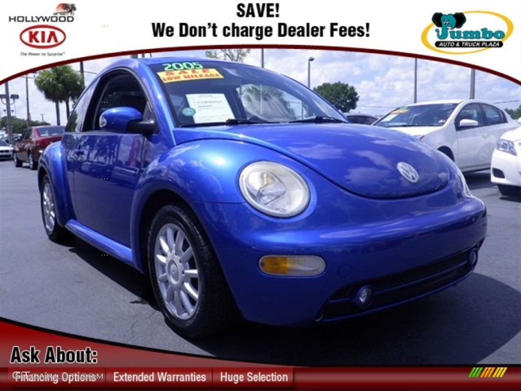 Blue Lagoon Metallic Volkswagen New Beetle