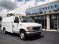 Oxford White - E Series Cutaway E350 Commercial Utility Truck Photo No. 2