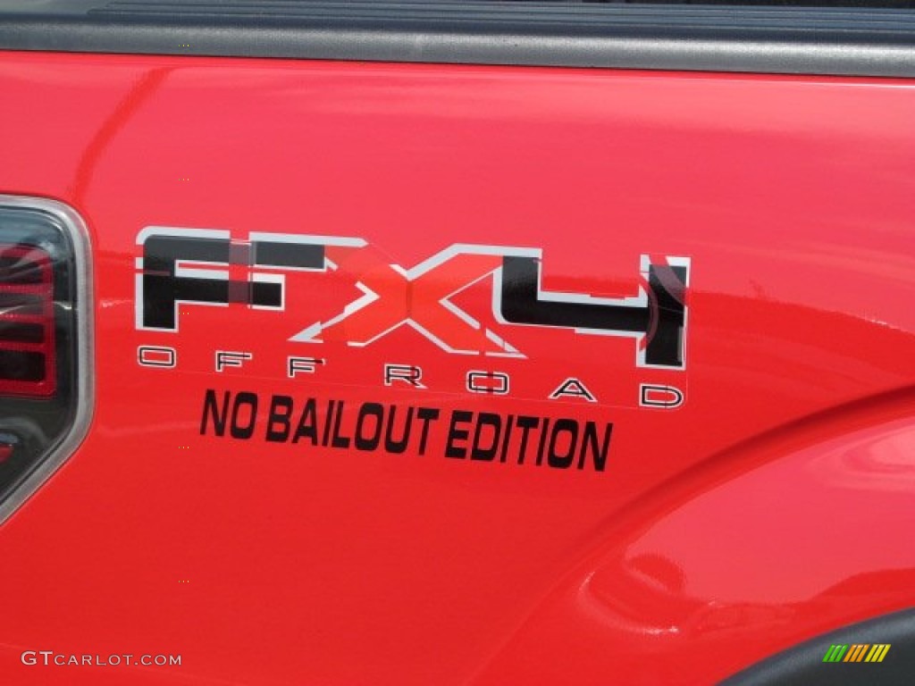 2011 F150 FX4 SuperCrew 4x4 - Race Red / Black photo #3