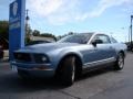 2007 Windveil Blue Metallic Ford Mustang V6 Deluxe Coupe  photo #25