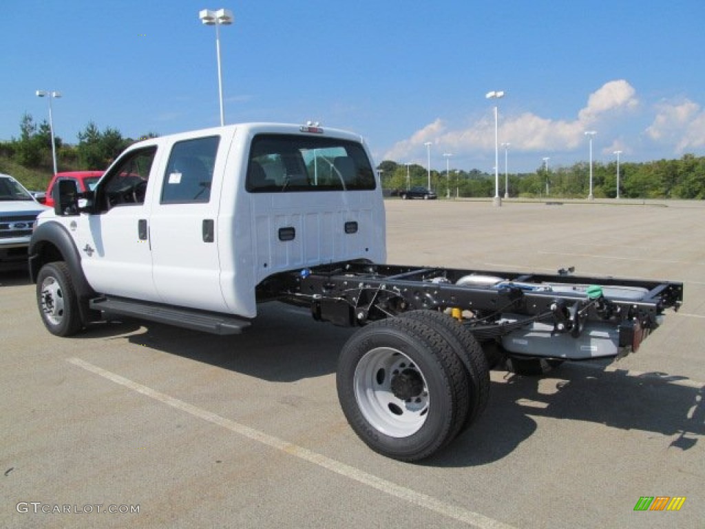 Oxford White 2012 Ford F550 Super Duty XL Crew Cab 4x4 Chassis Exterior Photo #70867321