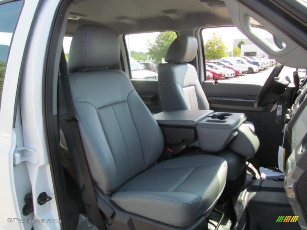 2012 Ford F550 Super Duty XL Crew Cab 4x4 Chassis Interior Color Photos