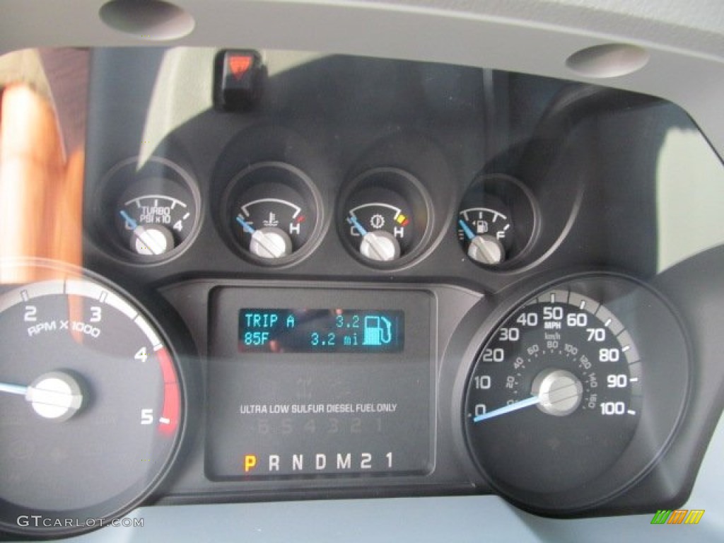 2012 Ford F550 Super Duty XL Crew Cab 4x4 Chassis Gauges Photos