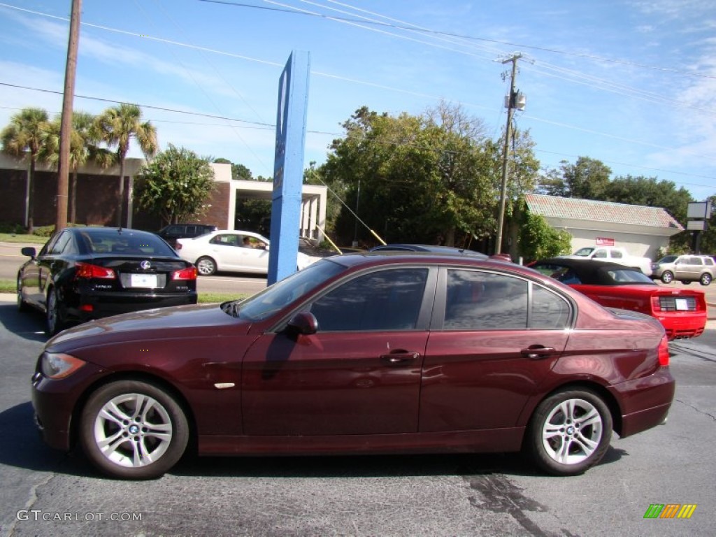 Barbera Red Metallic 2008 BMW 3 Series 328i Sedan Exterior Photo #70867693